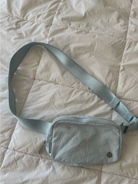 Light Blue Lululemon Everywhere Belt Bag